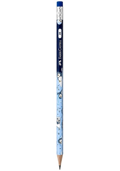Faber Castell Arctic Friends Silgili Kurşun Kalem Çok Renkli