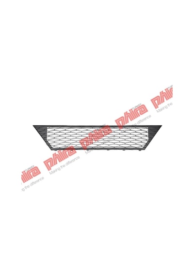 Parcaustasi-phıra Oem No:5p98536679b9- Uyumlu Seat Altea 2009 Tampon Izgarası Ön Orta Sıyah Al-09110