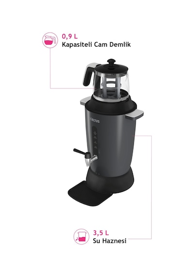 Altus AL 798 3 L Semaver Çay Makinesi