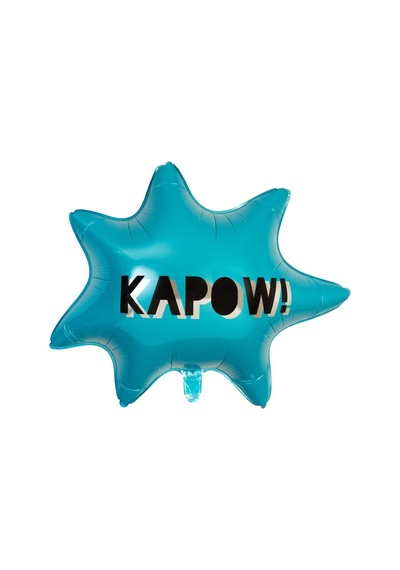 Meri Meri - Superheros Balloon - Süper Kahraman Balon Çok Renkli