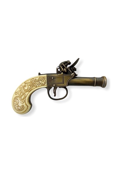 Denix Flintlock Pistol. England 18Th. C.