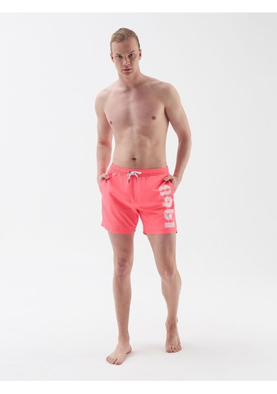 Loft Regular Fit Erkek Deniz Şortu Neon Pınk