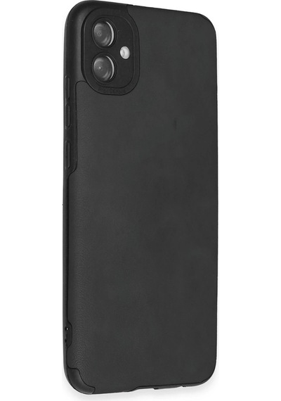 Cosmotex Newface Samsung Galaxy Uyumlu  A04e Kılıf Loop Deri Silikon - Siyah