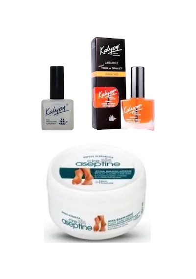 Kalyon Tırnak + Bakım Yağı + Cire Aseptine Ayak Kremi