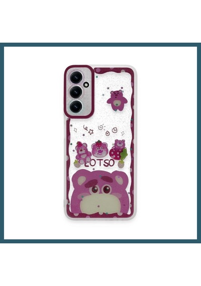 Bezos Samsung Galaxy A05s Uyumlu Kılıf Sweet Desenli Silikon Kapak - Pembe Ob