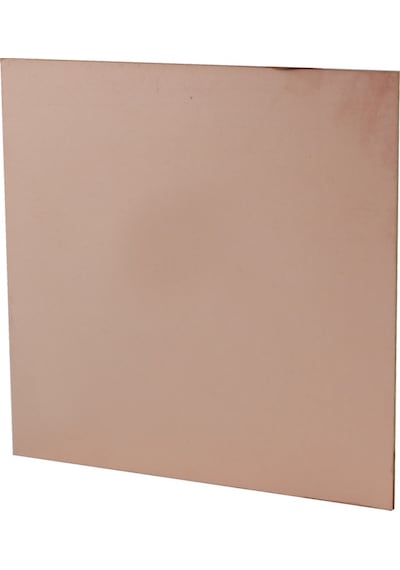Plaket Bakır 100x100 Mm