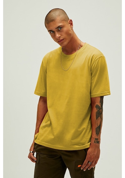 Bad Bear Routıne Sarı Basic Erkek Tişört Sarı