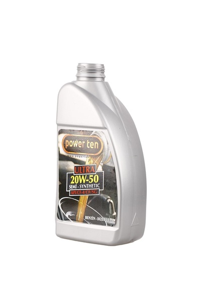 Power Ten Pro 20W-50 Motor Yağı 1 Litre + 12 Adet Koli