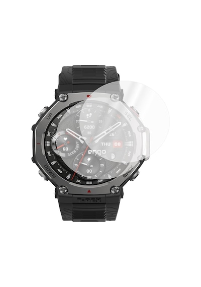 Amazfit T-rex 3 Ekran Koruyucu Film Şeffaf Tpu 2'li Set