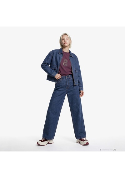 Unıted4 Denim Kadın Mavi Ceket Womceust Çok Renkli