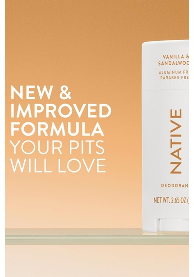 Native Vanilla & Sandalwood Alüminyumsuz Stick Deodorant 75gr