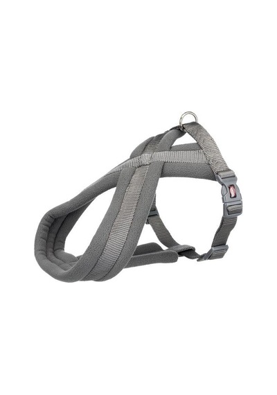 Trixie Premium Köpek Yürüyüş Göğüs Tasması M 45-80 Cm / 25 Mm Grafit Açık Gri