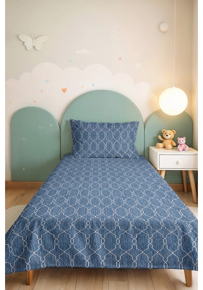 Mavi Geometrik Modern Tek Kişilik Pike Takımı - Beyaz Çizgili İskandinav 160x220 Cm Yatak Örtüsü Melez Adaçayı Dinginliği Mavi Geometrik Modern Tek Kişilik Pike Takımı - Beyaz Çizgili İskandinav 160x220 Cm Yatak Örtüsü Melez Adaçayı Dinginliği
