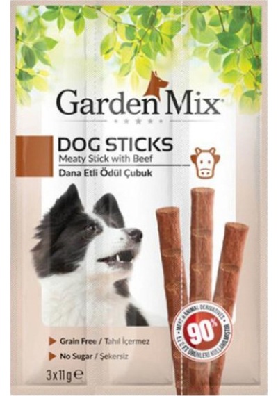 Dana Etli Köpek Stick Ödül 11 Gr 3' Lü