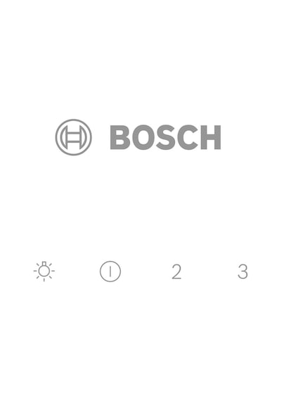 Bosch DWK63PJ20T Beyaz Ankastre Cam Davlumbaz