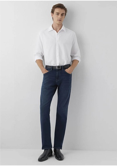 Mavi Regular Fit Beyaz Erkek Gömlek M0212089-620