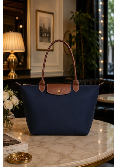 Longchamp Kadın Omuz Çantası Medium L2605 089 Lacivert