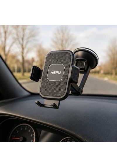 Hepu Hp-a01 Araç Içi Uzayan Ayarlanabilir Telefon Tutucu Cam Ve Torpido İçin