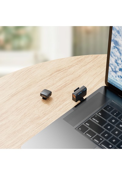 Jimi M15 Mic 2 2 Verici + 1 Alıcı + Şarj Kutusu Akıllı Gürültü Önleyici Wireless Kablosuz Yaka Mikrofonu