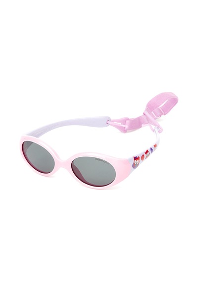 Despada Kids Ds 2256 C2 40 Polarize Çocuk Oval Pembe Kemik Güneş Gözlüğü