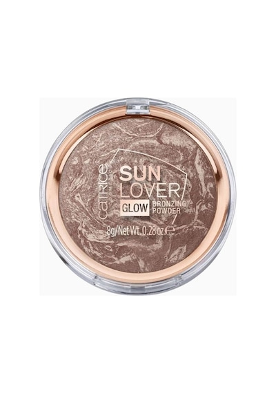 Catrice Sun Lover Glow Bronzlaştırıcı Pudra 010 Parıltılı, Vegan, 8 G Altın Renkli