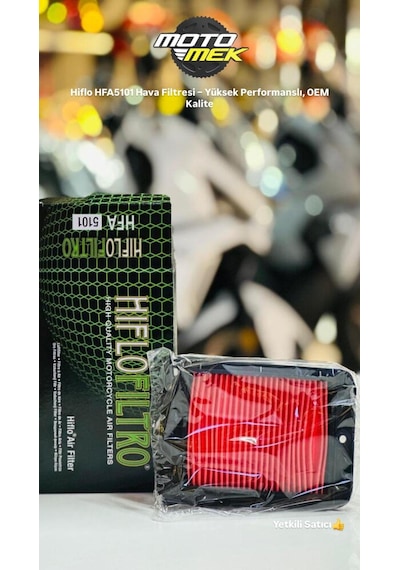 Sym Fıddle 4 125 Hiflo Hfa5101 Hava Filtresi Yüksek Performanslı, Oem Kalite