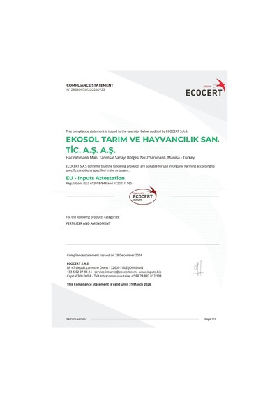 Ayrex Ekosolfarm Sıvı Ve Katı Form Solucan Gübresi, Ev Bitkileri, Çiçekli Bitkiler, Meyve Ve Sebzeler İçin Ünive 0,250