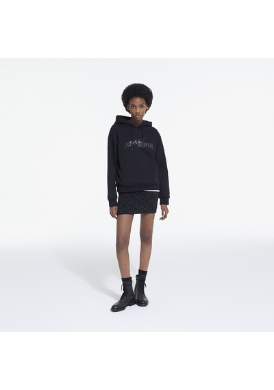 The Kooples Logomania Kadın Siyah Hoodie