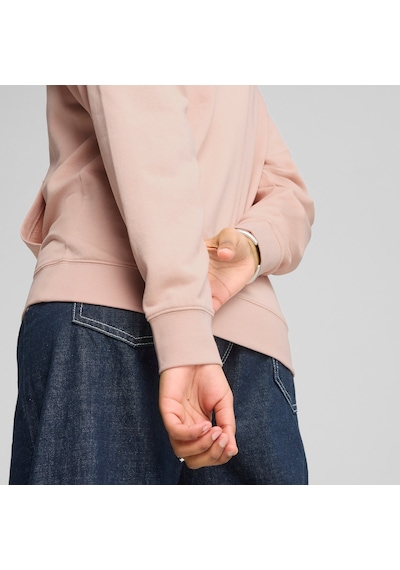 Puma Essentıals Elevated Comfort Kadın Kapüşonlu Sweatshırt 690901 91 Pembe