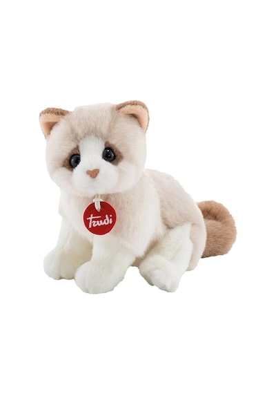 Kitty Peluş Beyaz Bej Kedi 20 Cm - Tud20872