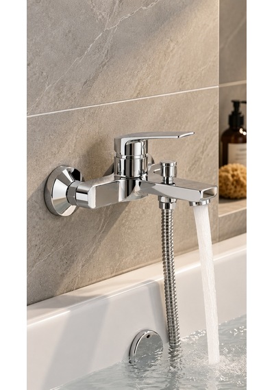 Valtemo Rıtmo Banyo Bataryası Krom Vm-1321