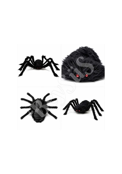 Beysüs Halloween Cadılar Bayramı Örümcek Tüylü 40 Cm Tüm Yaşlar
