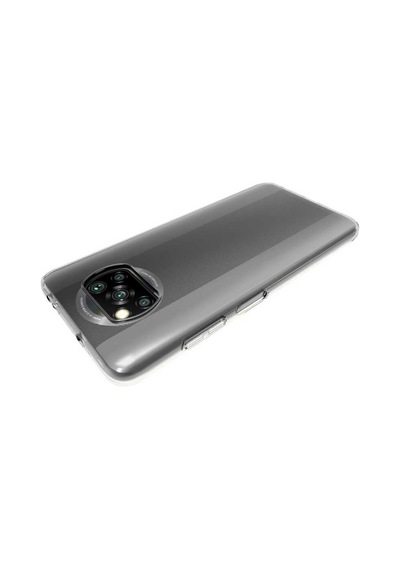 Xiaomi Poco X3 Kilif Seffaf Silikon Hibrit Case 390885510