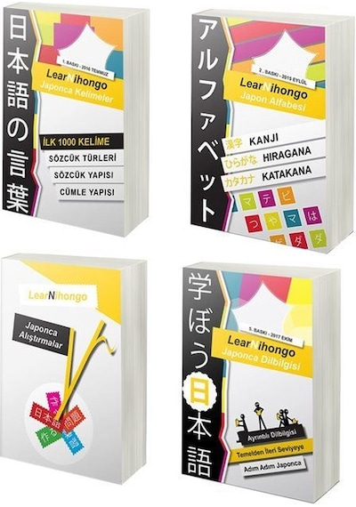 Learnihongo Japonca Dilbilgisi. Kelimeler. Alıştırmalar. Alfab...