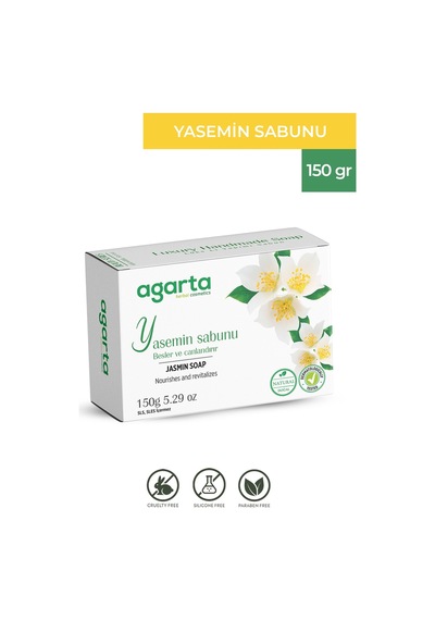 Agarta Yasemin Doğal Çiçek Bahçesi Sabunu 150 G