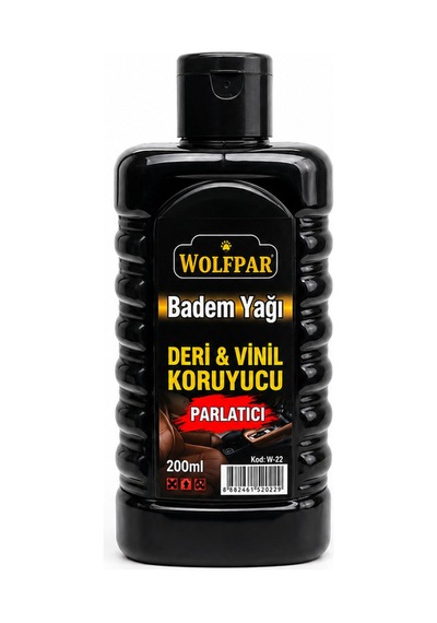 Deri Vinil Koruyucu Parlatıcı Badem Yağlı