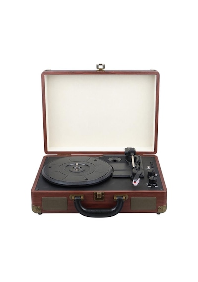 Magicvoice Pu16 Retro Vintage Çanta Pikap - Radyo - Bluetooth - Usb Mp3 Çalar