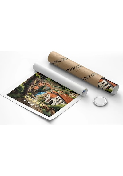 Çerçevesiz Poster And Dağlarının Kalbinde Cusco