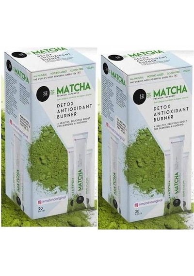 Matcha Premium Japanese Matcha Çayı 2 Kutu