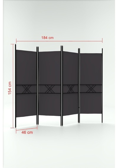 Retodesign 4 Kanatlı Paravan 1444
