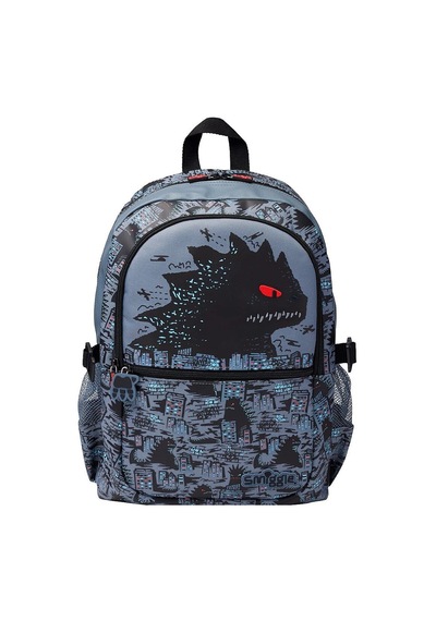 Smiggle Bright Eyes Klasik Sırt Çantası Gri 457587 Çok  Renkli