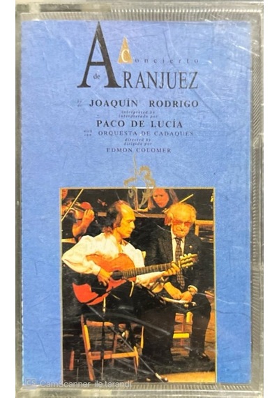 Plak Değildir Kaset Tir Rodrigo Concierto Aranjuez Classic Kase
