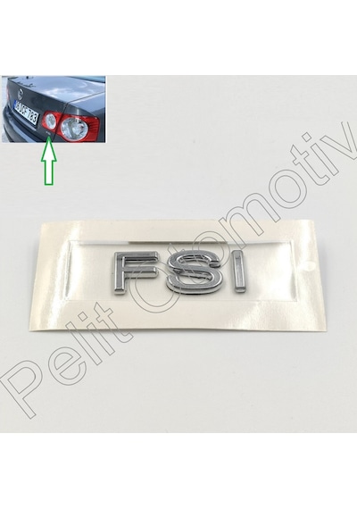 Jetta 2006-2011 Bagaj Kapağı Fsı Yazısı 3c0853675