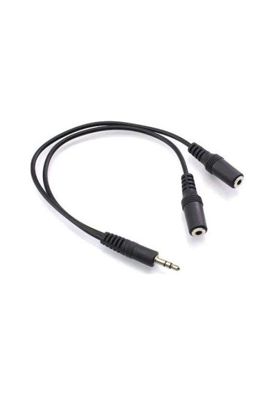 3.5mm Stereo Kulaklık AUX Çoklayıcı Dönüştürücü Kablo Altın Uçlu 3.5mm Stereo Kulaklık AUX Çoklayıcı Dönüştürücü Kablo Altın Uçlu