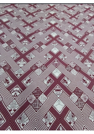 Savan Dokuma Halı Örtüsü 6m² Bordo