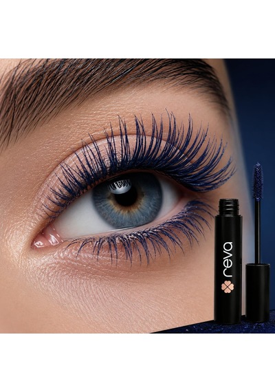 Lash Booster & Full Volume Color Mascara -tam Hacim & Uzatan Renkli Maskara Koyu Mavi 450 Çok Renkli