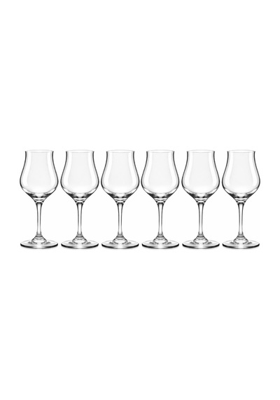 6 Lı Wavy Kadeh Seti,büyük Boy, 475 Cc,şarap,aperol Spritz Bardağı,premium Sunum Bardağı Seti Şeffaf