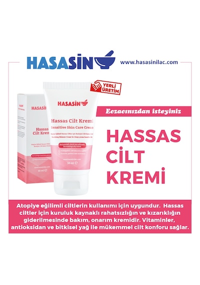 Hasasin Hassas Cilt Kremi