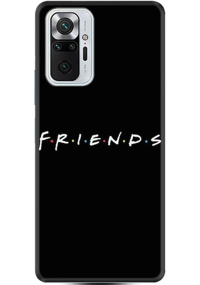 Xiaomi Redmi Note 10S Kılıf Desenli Friends 1410