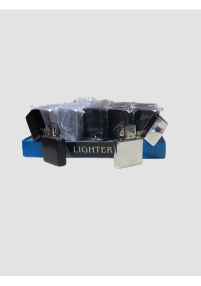 Tarzı Lighter Çakmak 25'li Paket Siyah